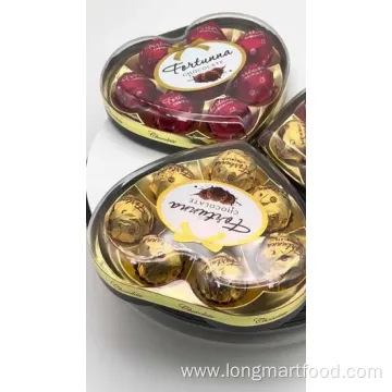 Heart-shaped Chocolate Wafer Ball Box